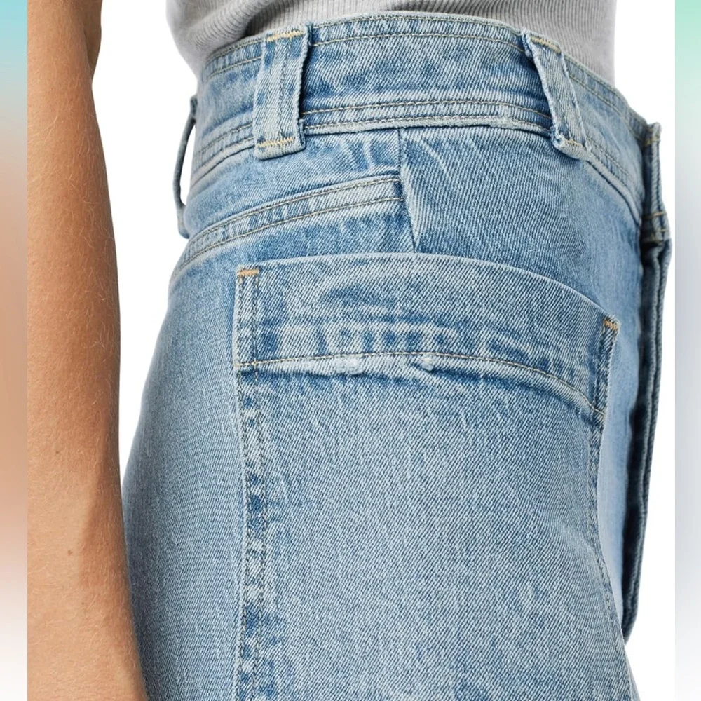 Joes NWT Phoebe Patch Pocket Button Fly High-Rise Barrel Leg Denim Jeans Size 29 - Picture 11 of 14